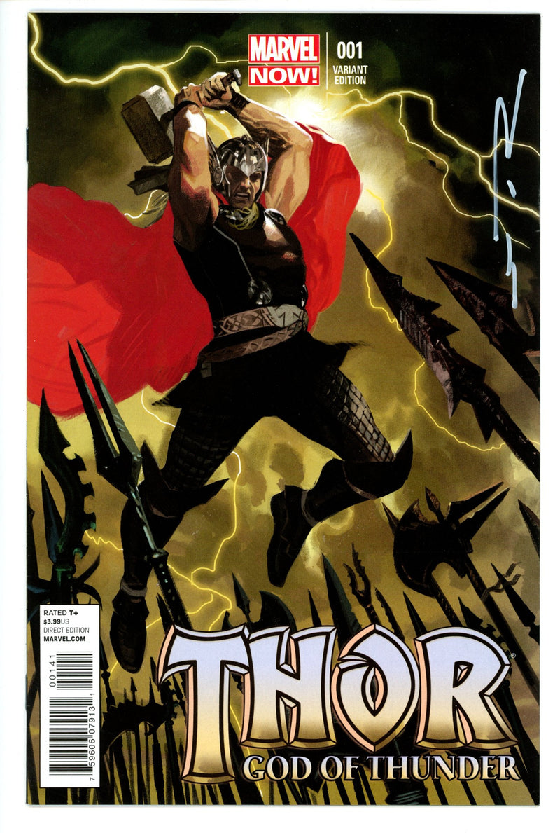Thor: God of Thunder 1 Acuna Variant Signed NM-