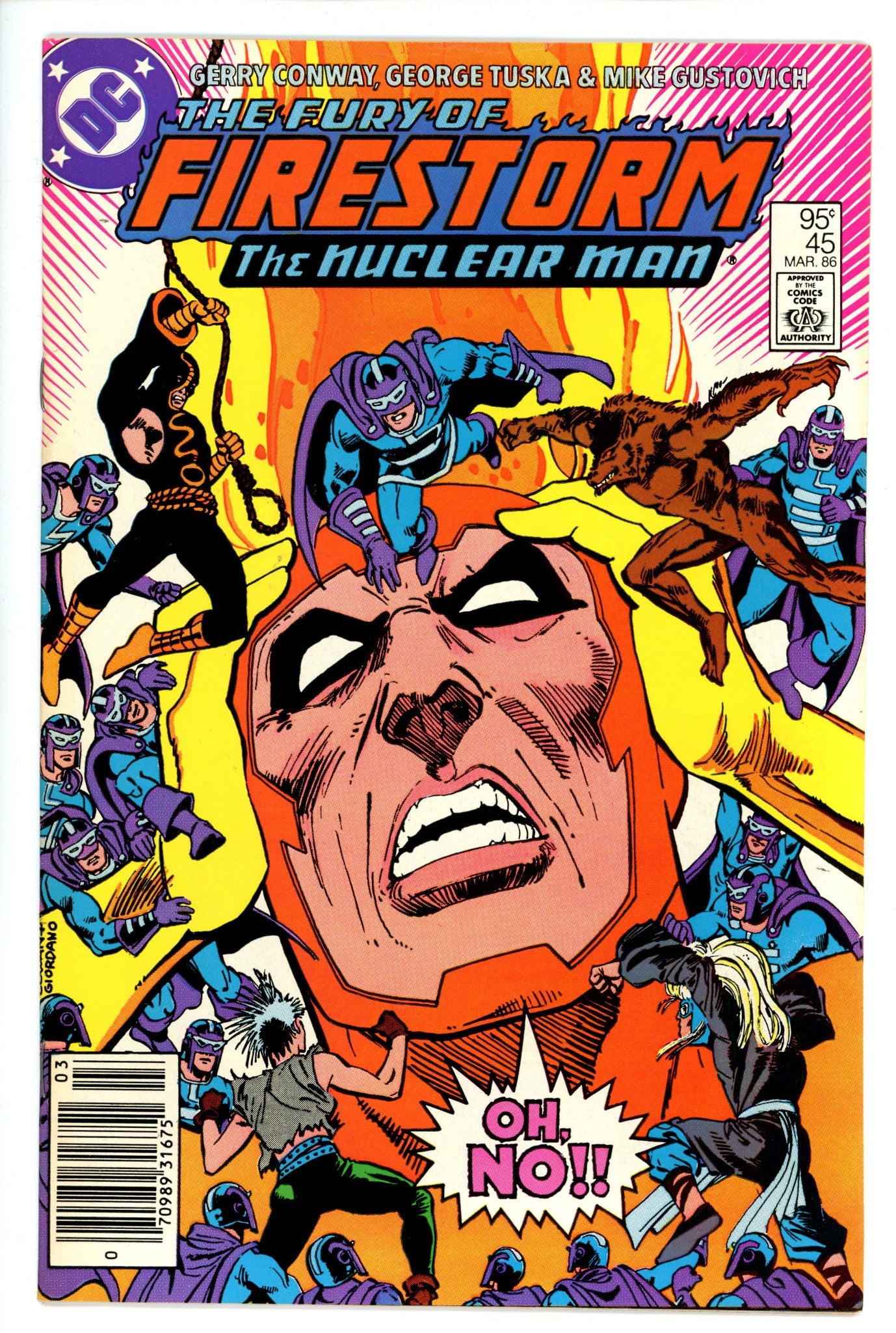 The Fury of Firestorm 45 Canadian VF-