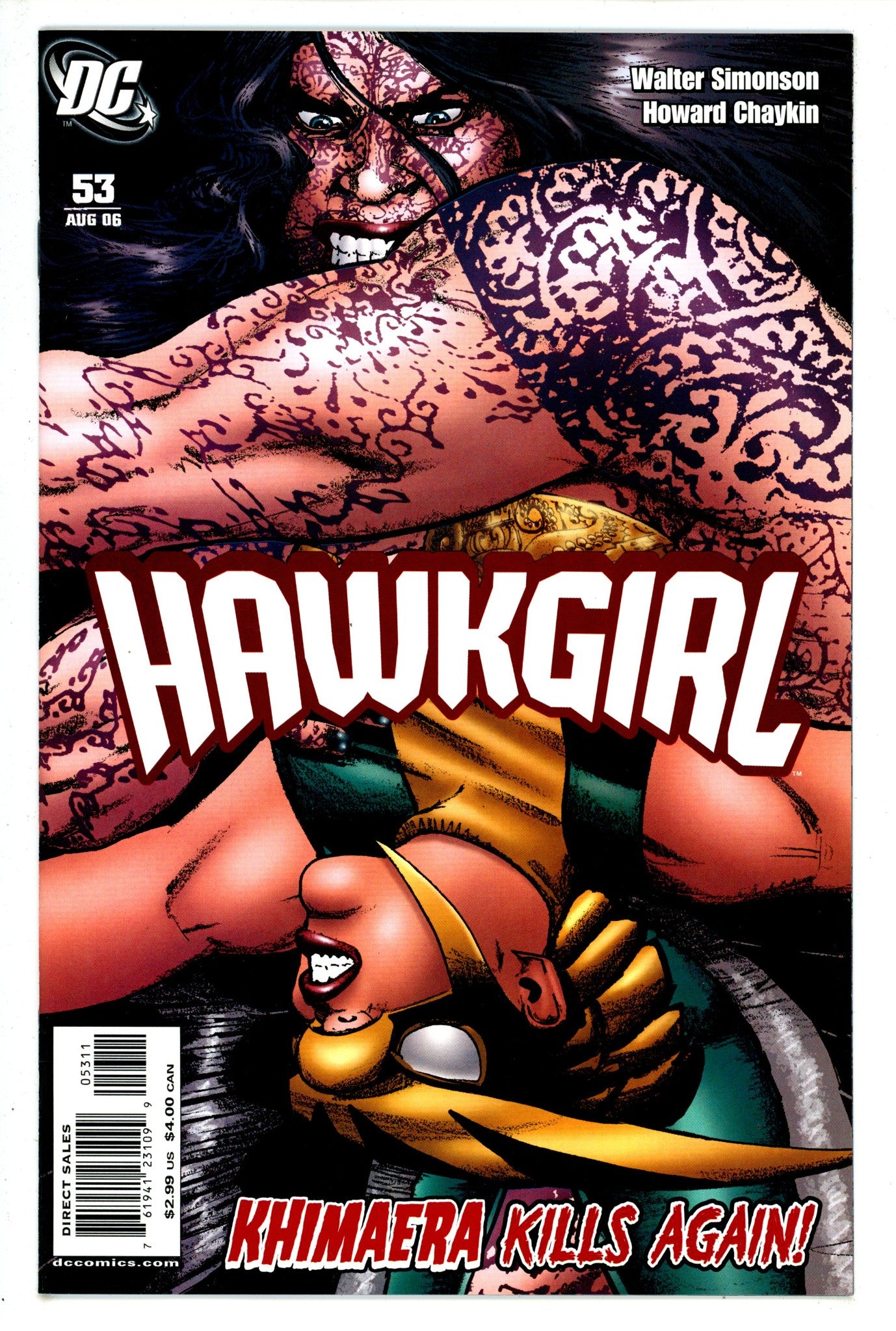 Hawkgirl Vol 4 53 (2006)