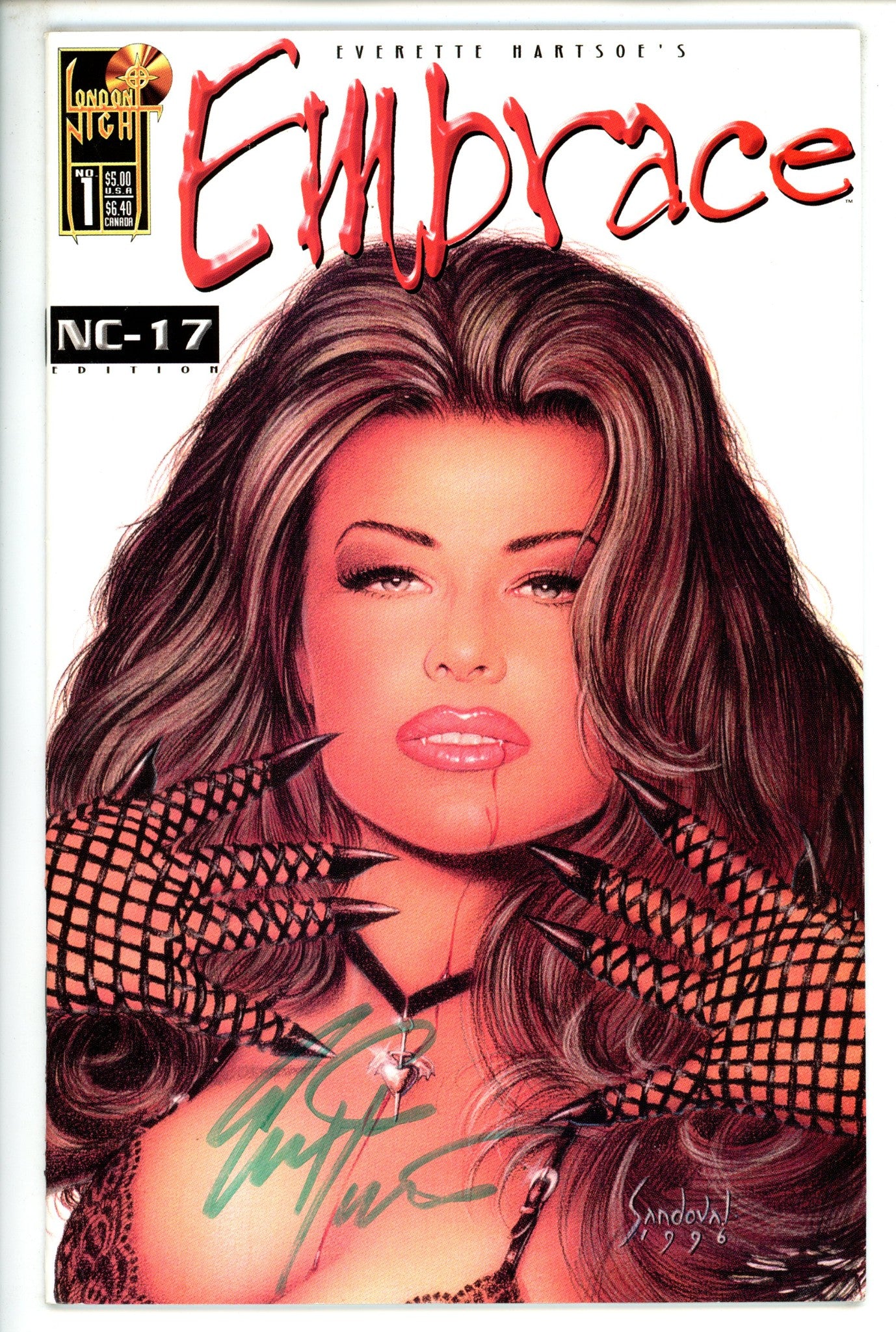 Embrace 1 Photo Variant FN/VF (1996)