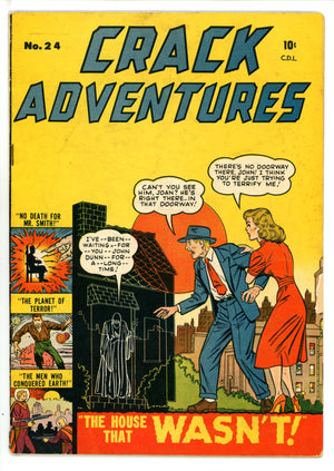 Crack Adventures 24 Canadian Price Variant VG- (1952)