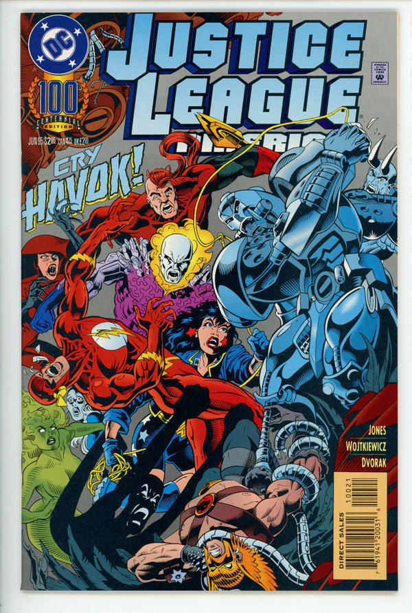 Justice League America 100