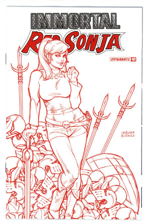 Immortal Red Sonja 2 Linsner Variant (2022)