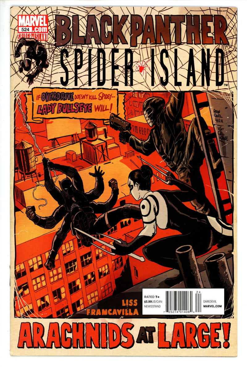 Black Panther: The Most Dangerous Man Alive 524 Newsstand FN