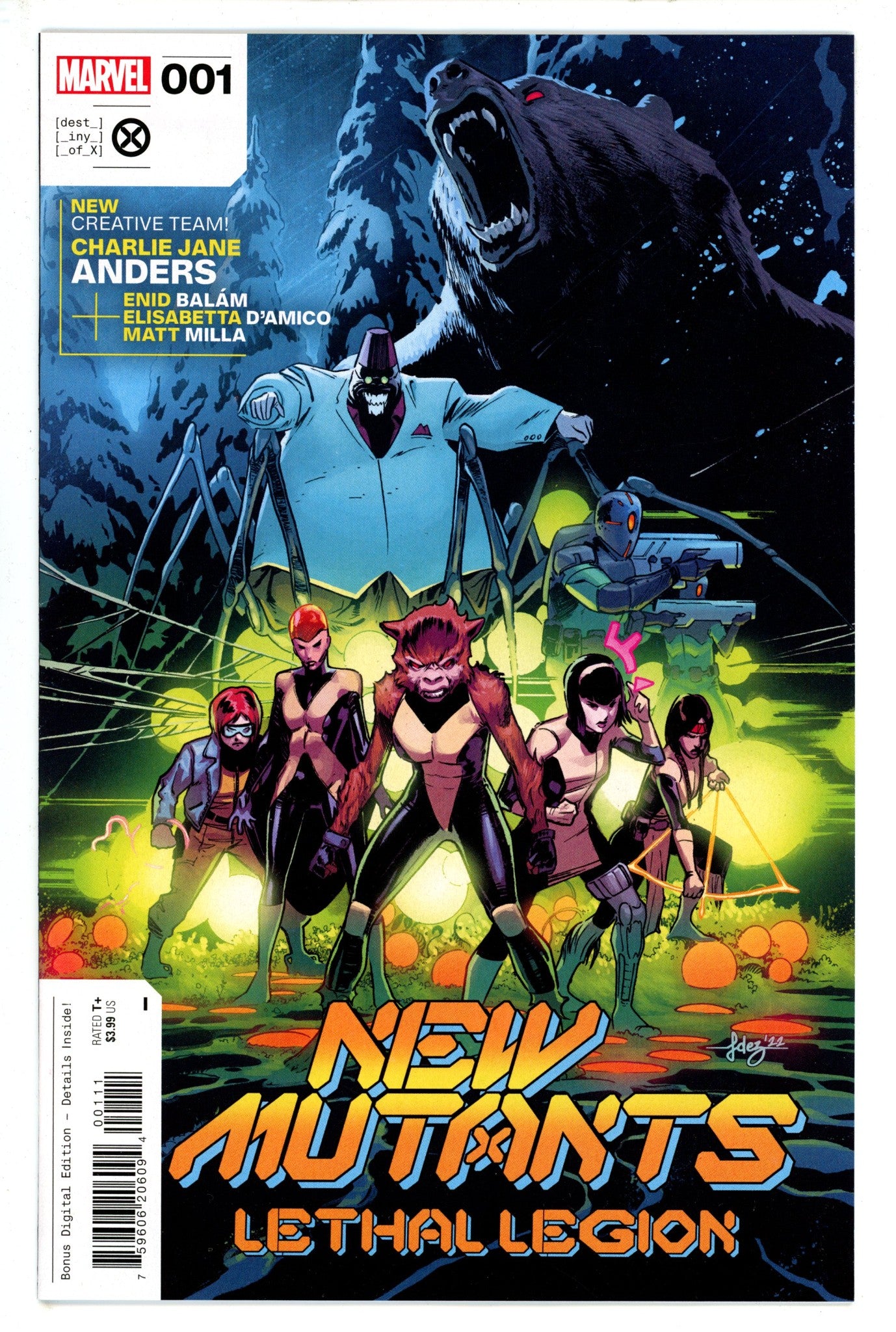 New Mutants Lethal Legion 1 (2023)