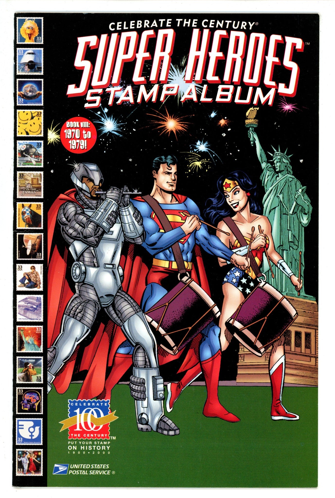 Celebrate the Century: Super Heroes Stamp Album 8