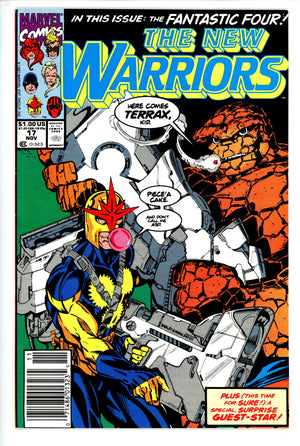 The New Warriors Vol 1 17 Newsstand