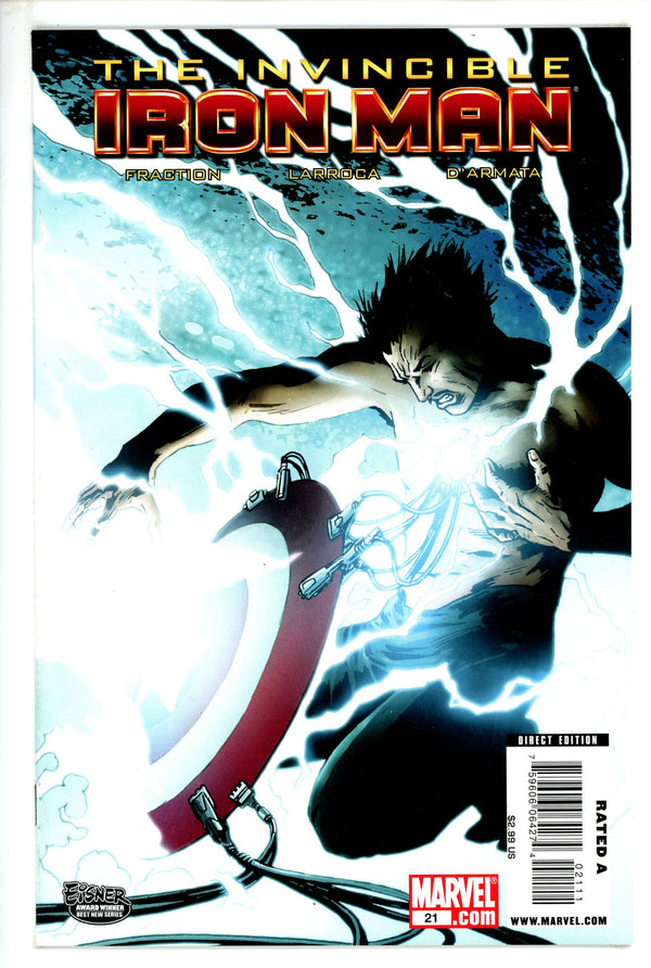 Invincible Iron Man Vol 1 21 Zircher Variant (2010)