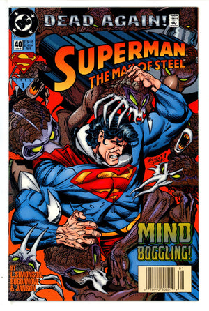 Superman: The Man of Steel 40 Newsstand (1994)