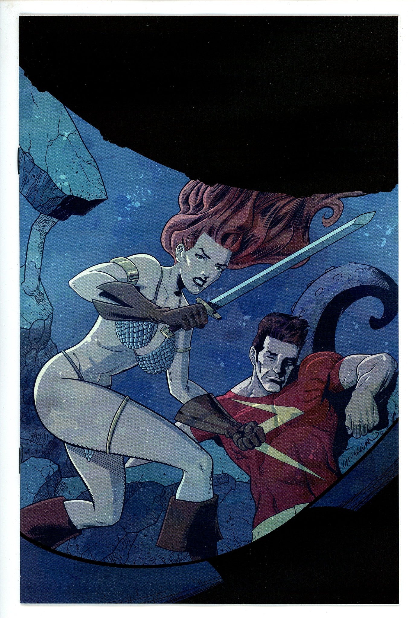 Red Sonja the Superpowers 5 Ferguson Variant (2021)