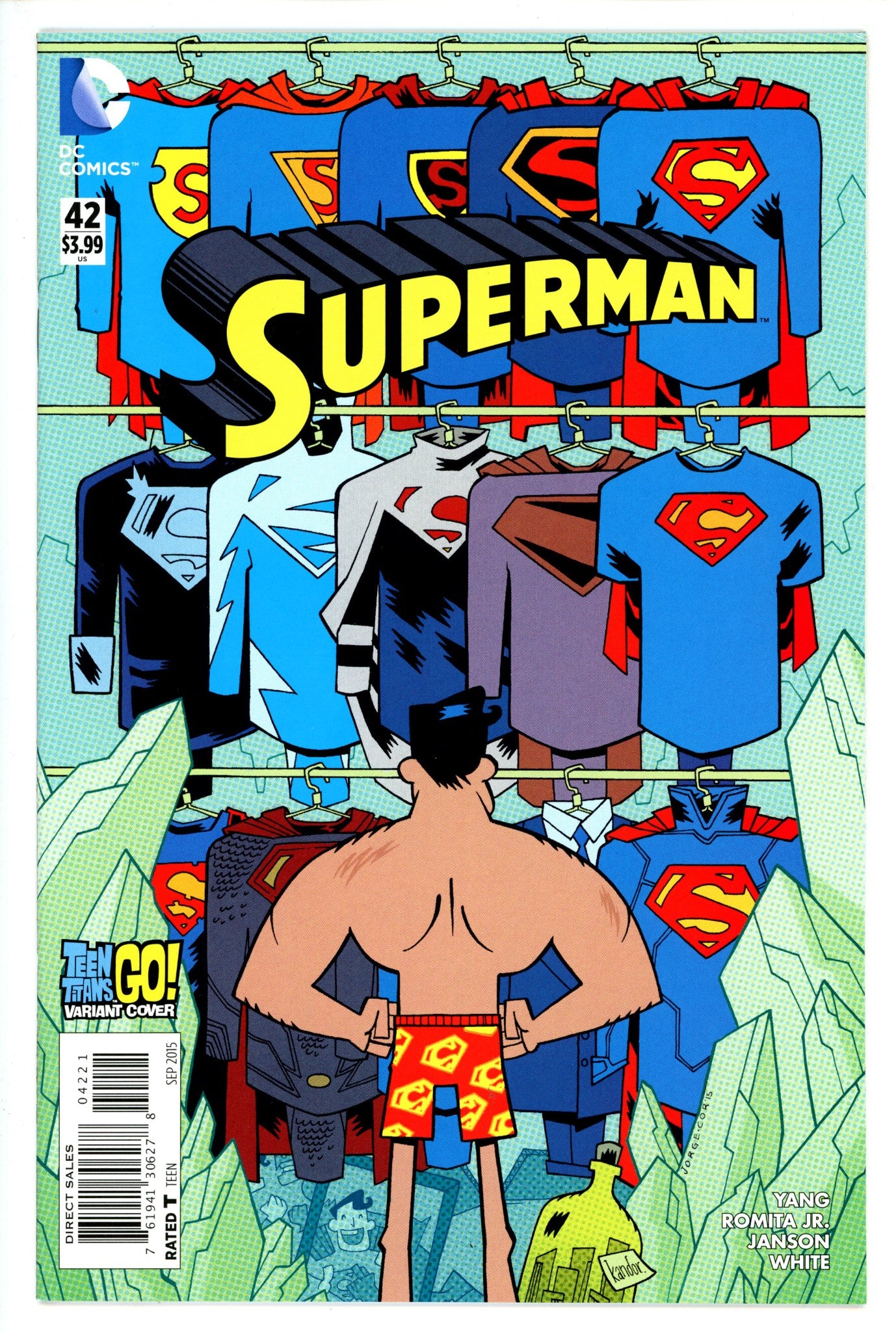 Superman Vol 3 42 Teen Titans Variant