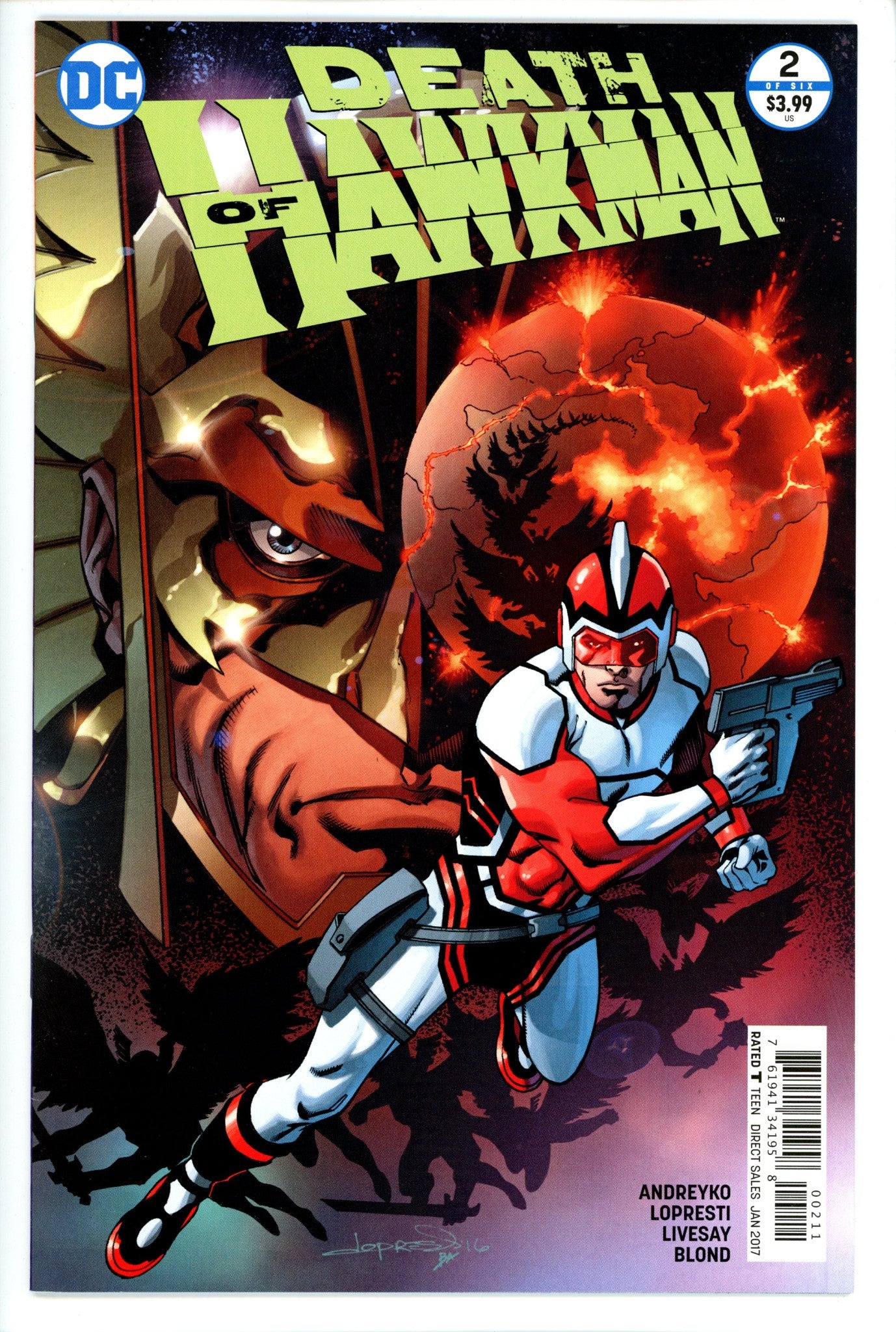 Death of Hawkman 2-DC-CaptCan Comics Inc