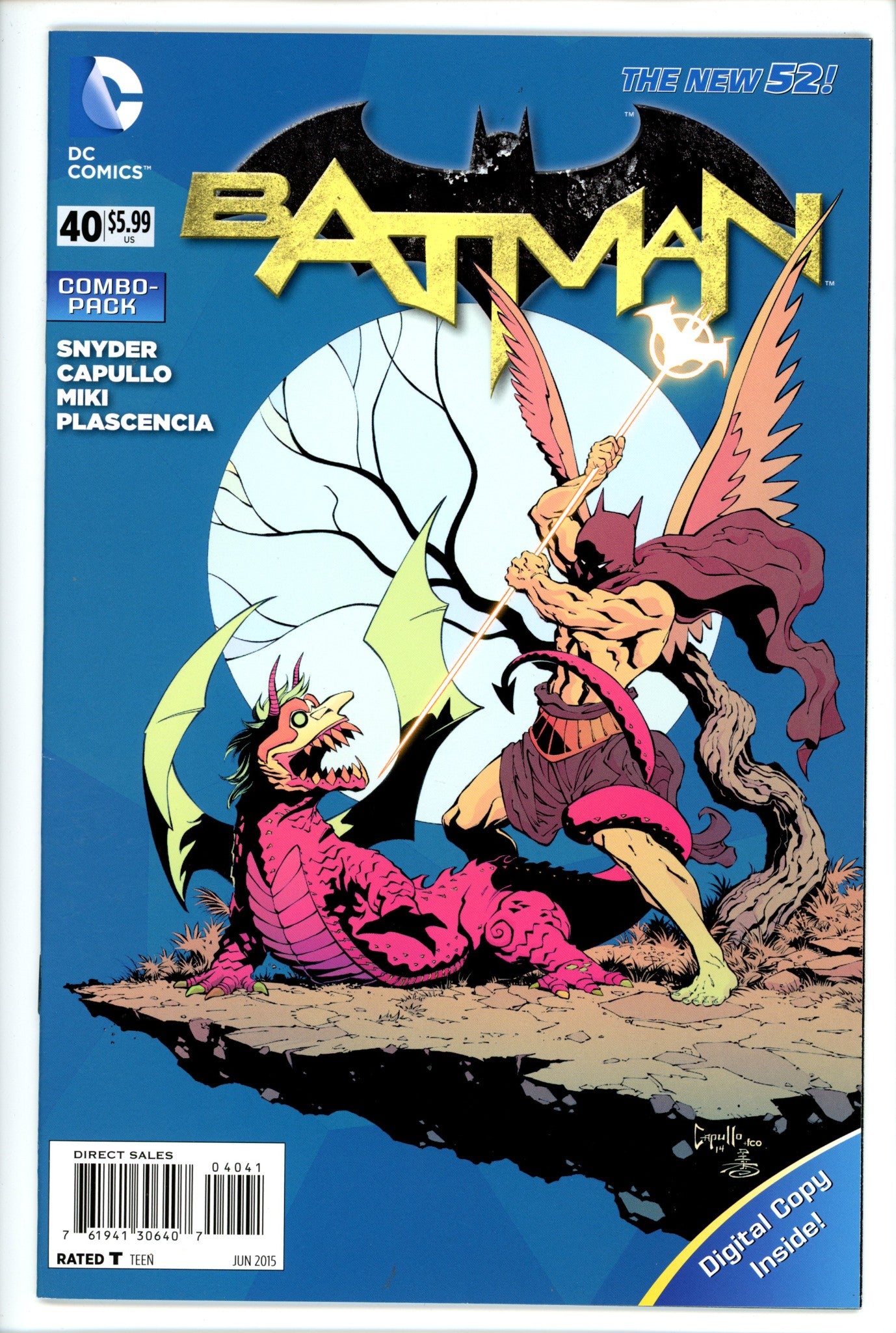 Batman Vol 2 40 Variant VF+-DC-CaptCan Comics Inc