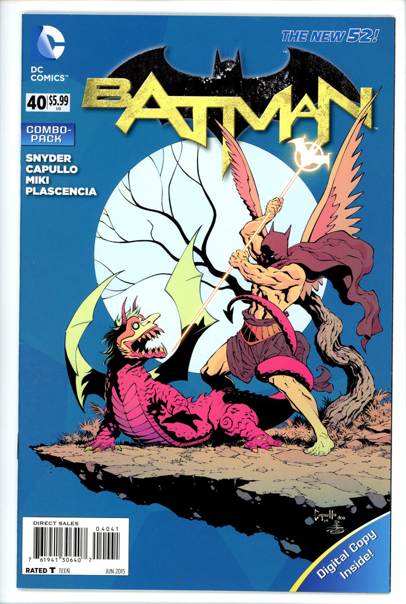 Batman Vol 2 40 Variant VF+-DC-CaptCan Comics Inc