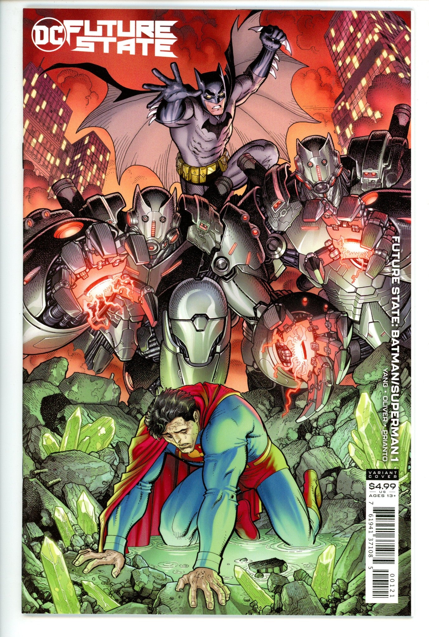 Future State Batman/Superman 1 Adams Variant