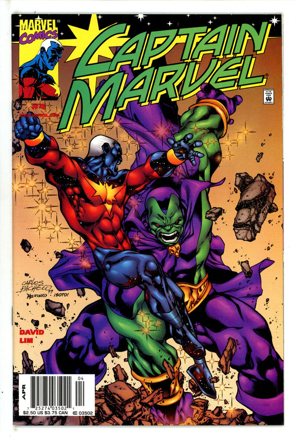 Captain Marvel Vol 5 4 Newsstand (2000)