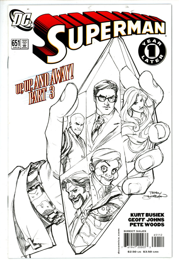 Superman Vol 1 651 2nd Printing