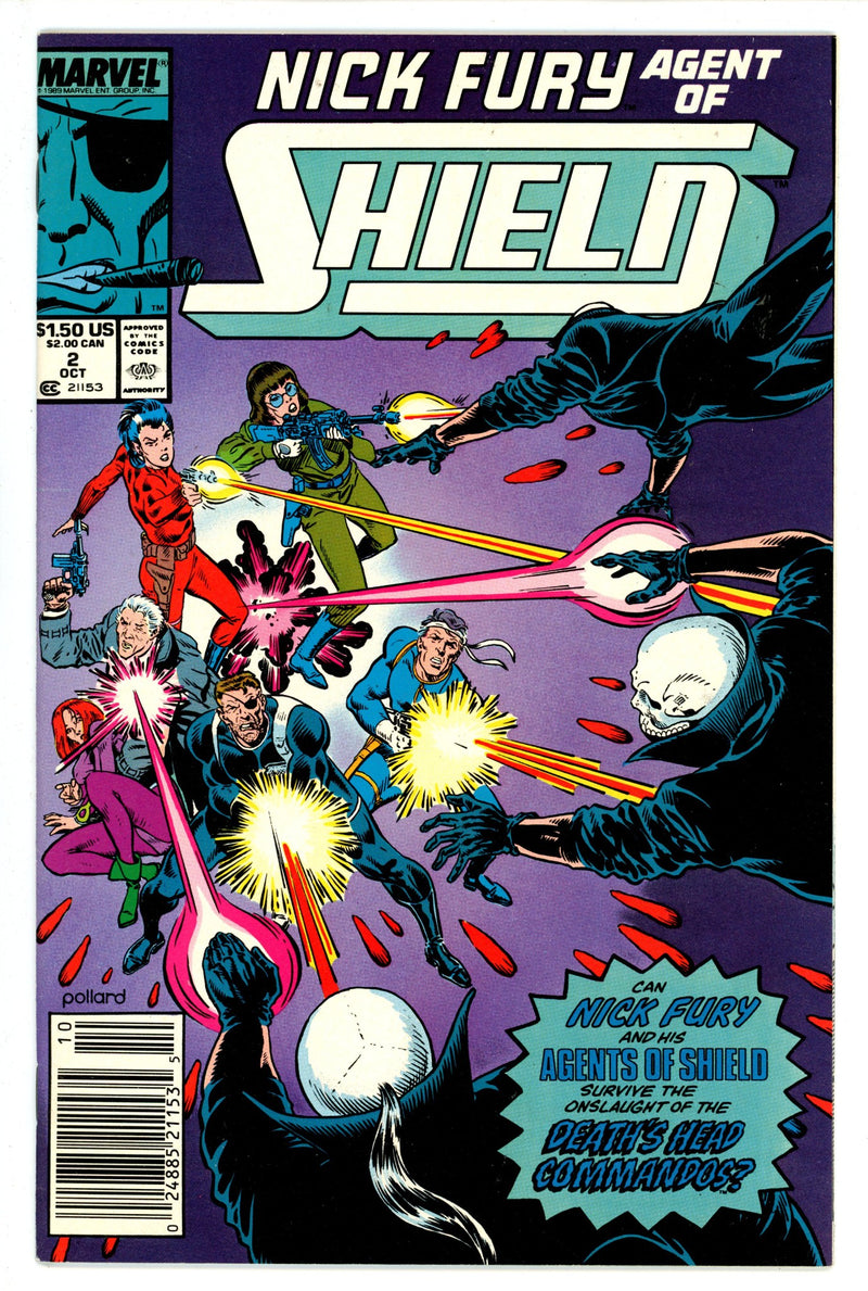 Nick Fury, Agent of S.H.I.E.L.D. Vol 4 2 (1989)