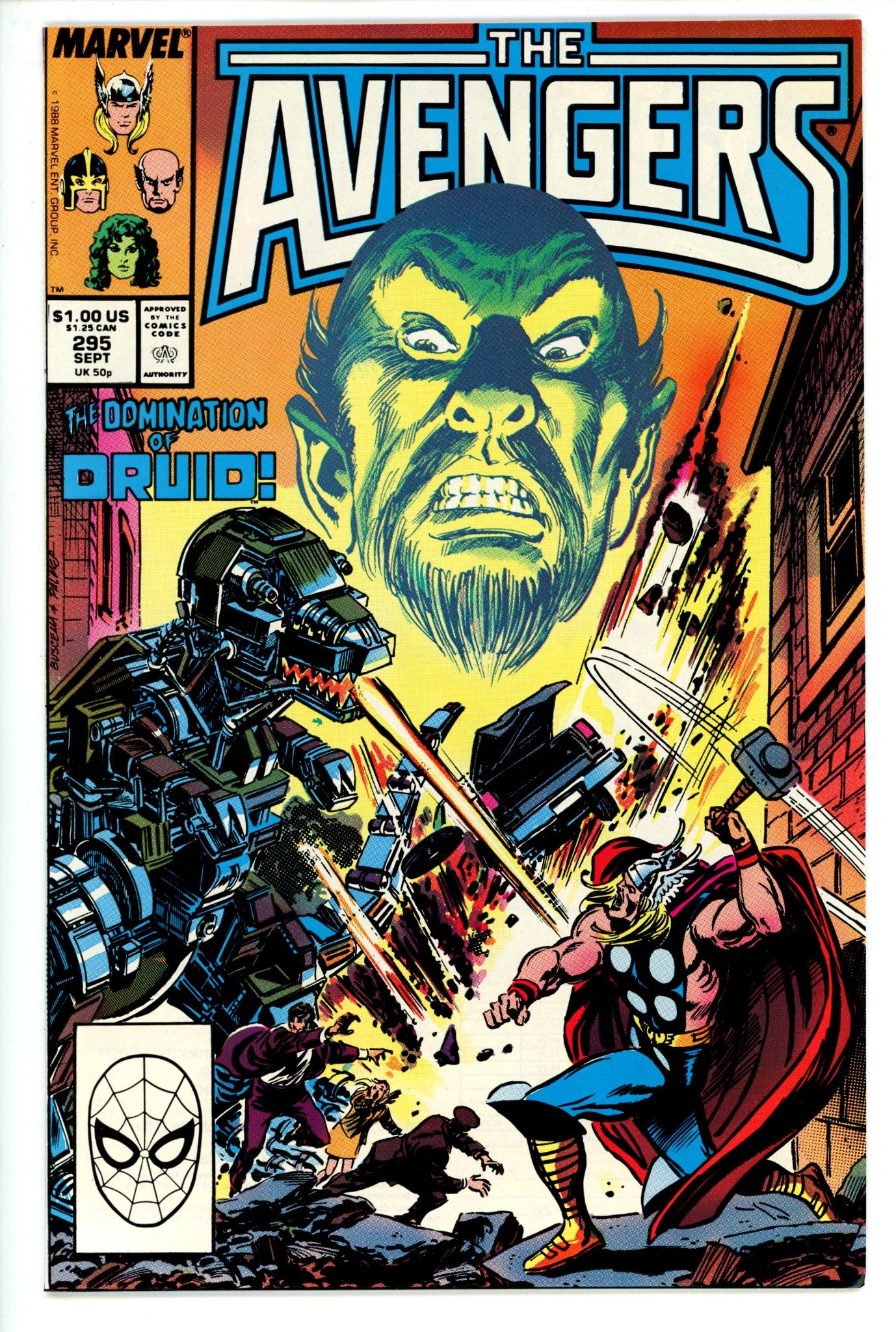 The Avengers Vol 1 295