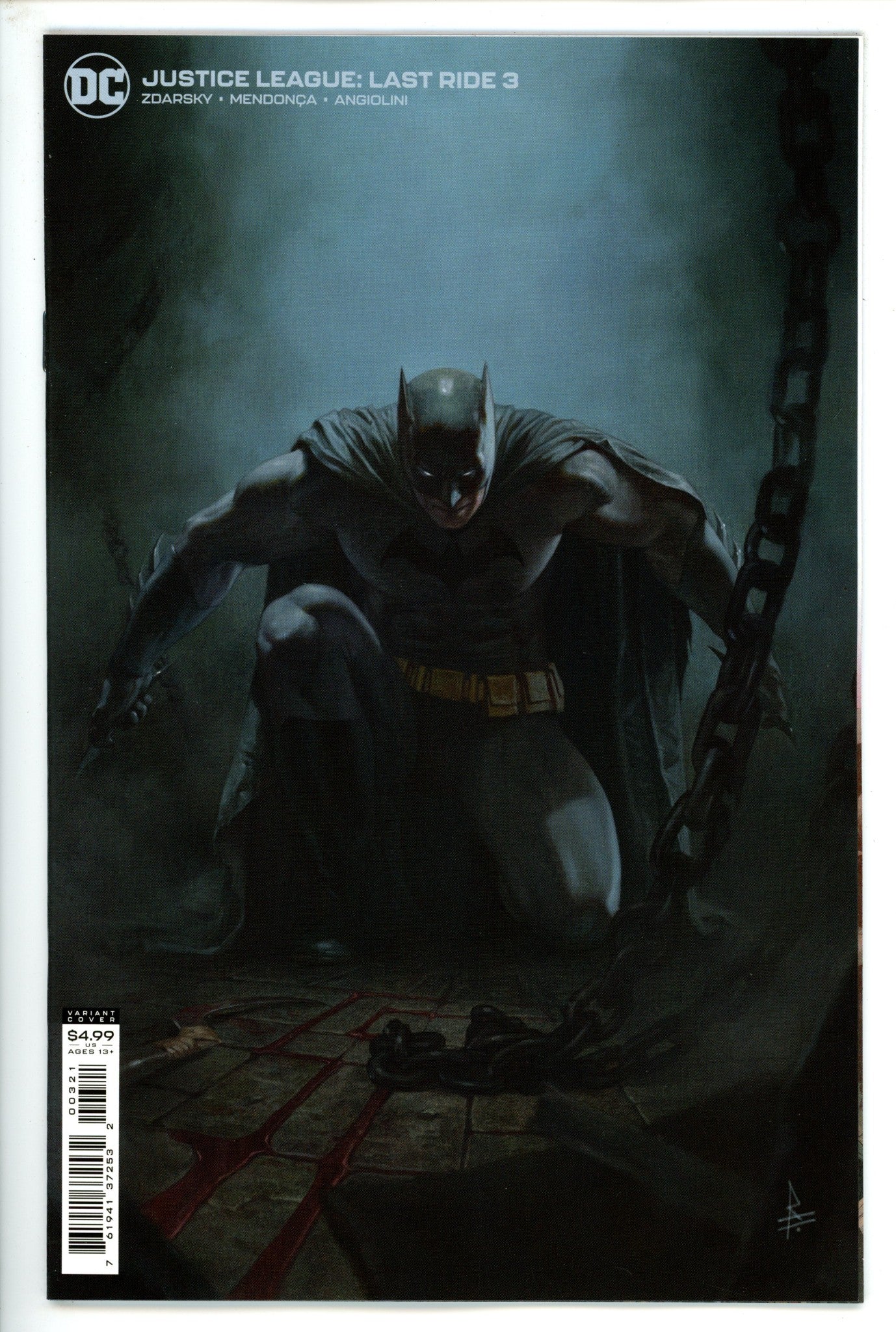 Justice League Last Ride 3 Federici Variant (2021)