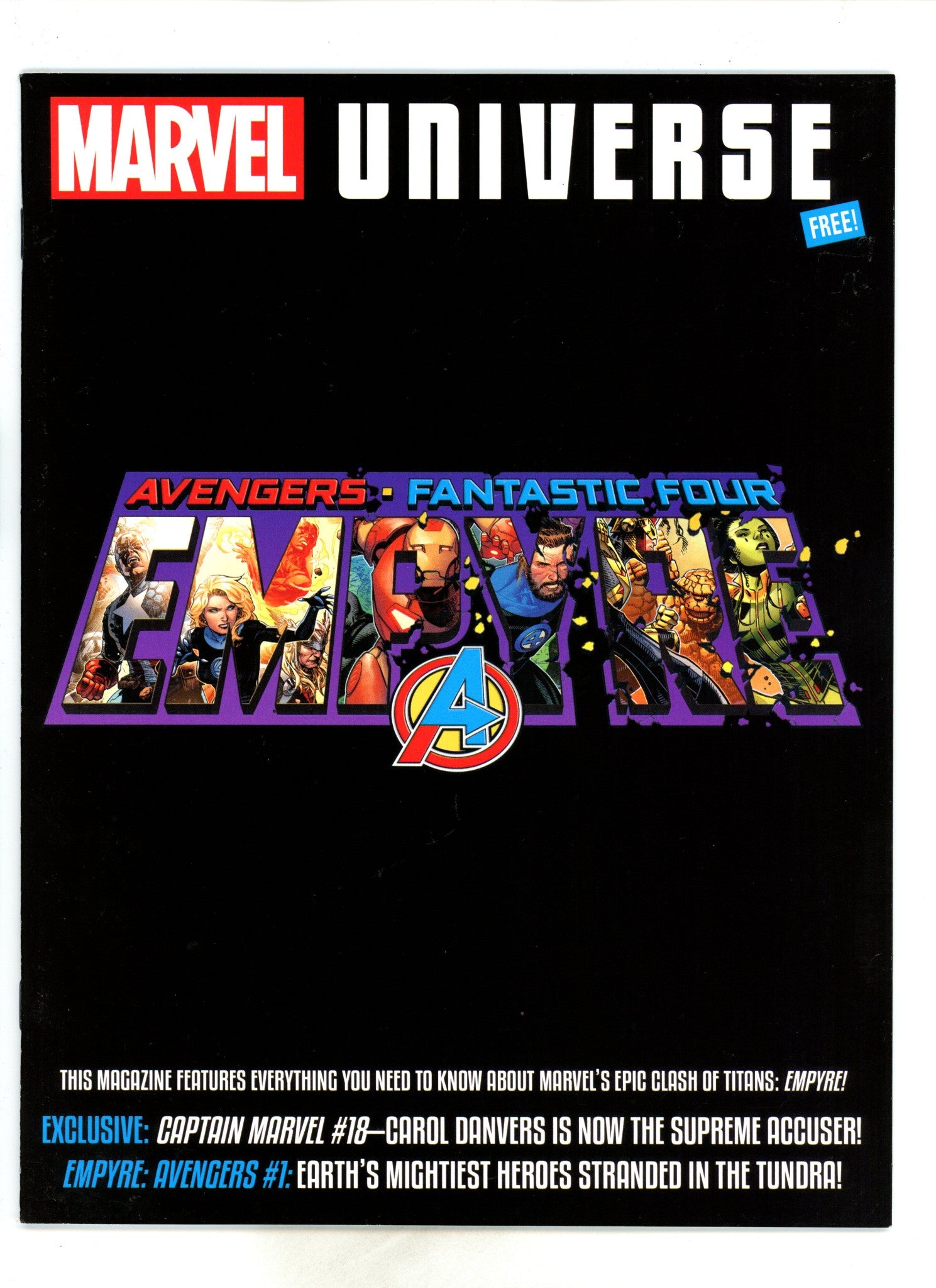 Marvel Universe Empyre Magazine 1