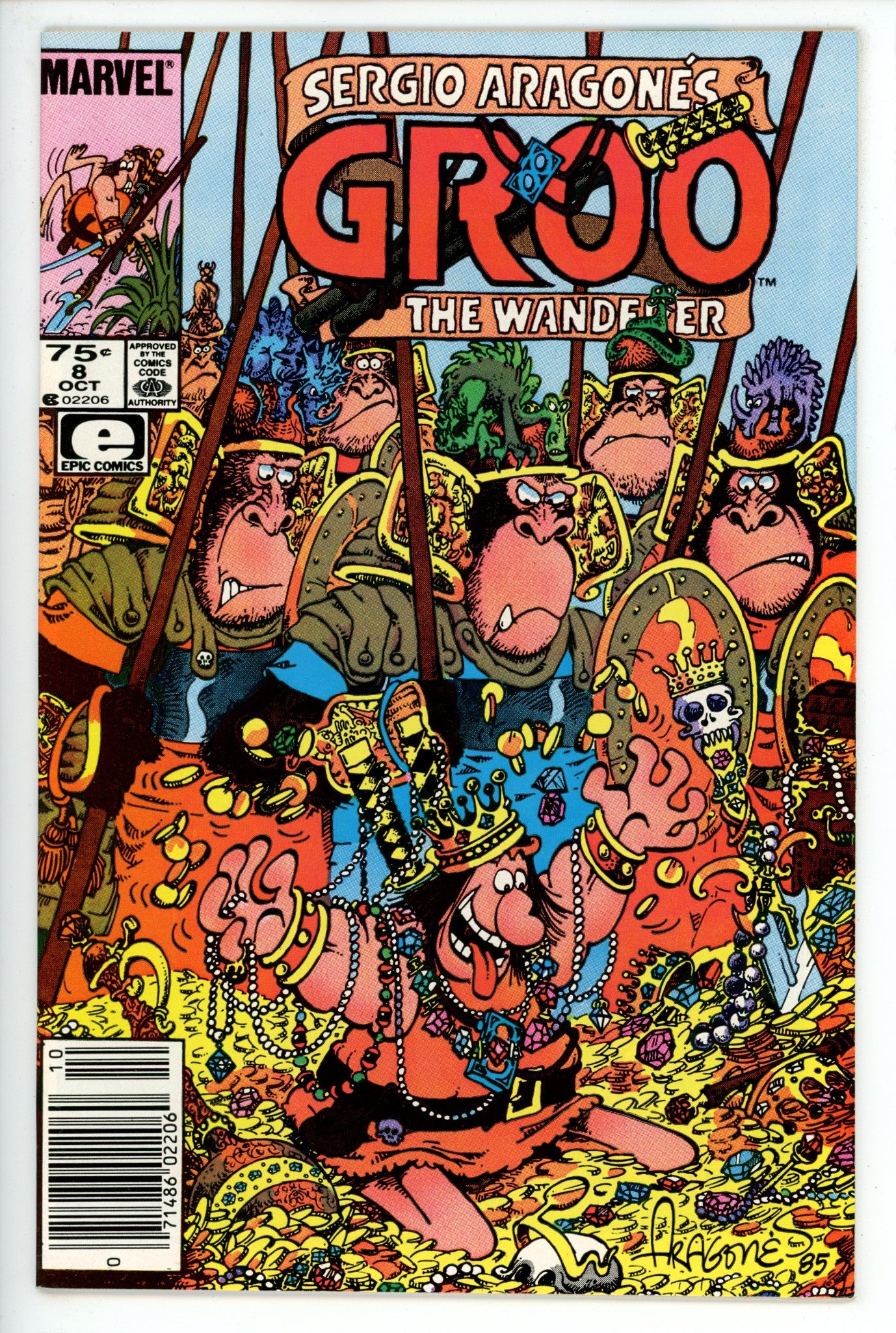 Sergio Aragones Groo the Wanderer 8 Newsstand