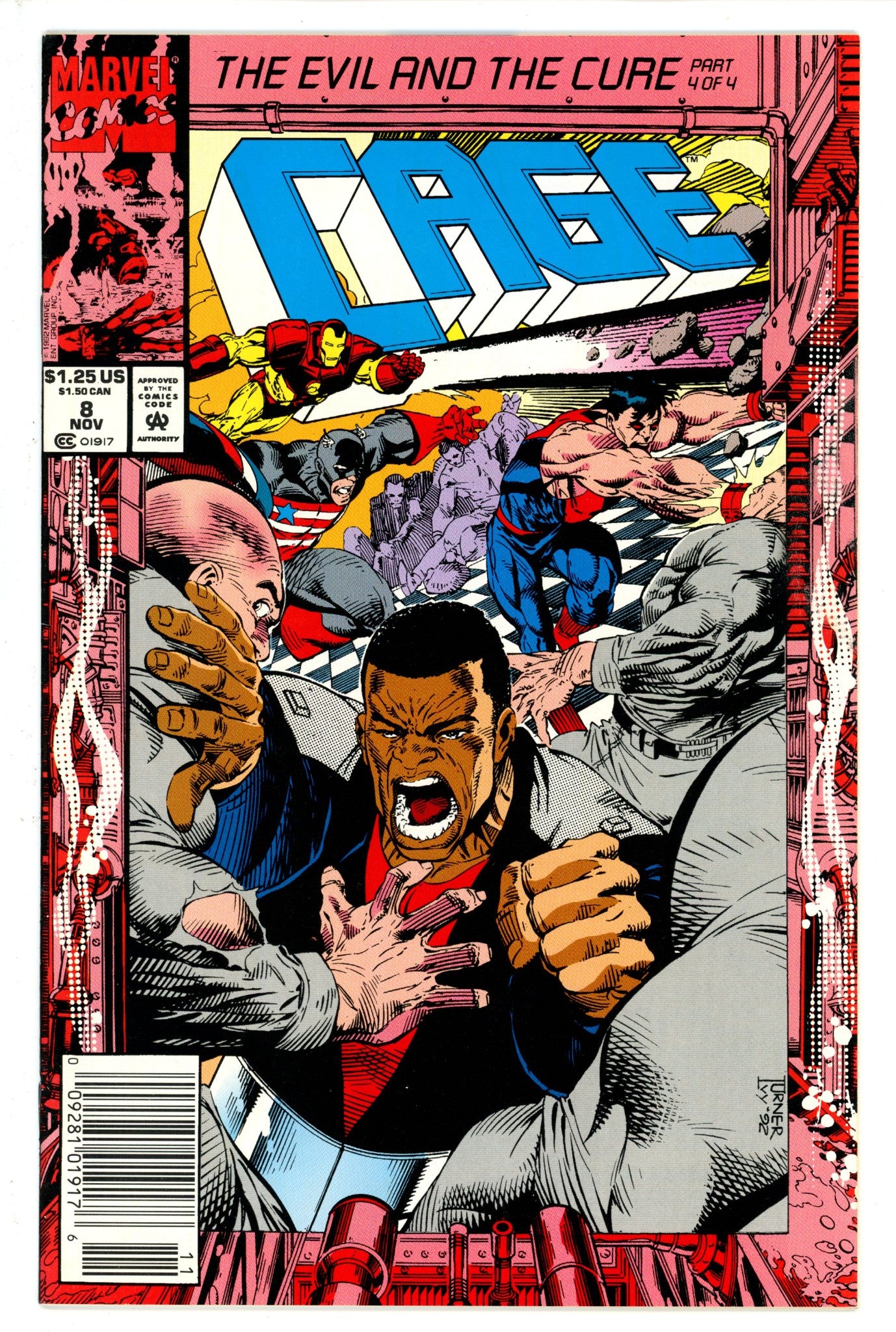 Cage Vol 1 8 Newsstand