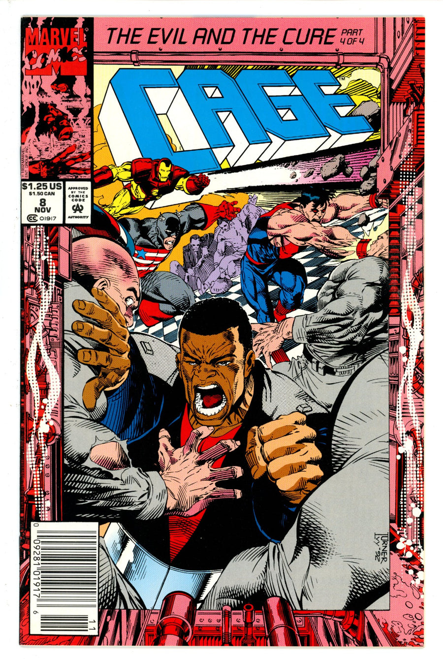 Cage Vol 1 8 Newsstand