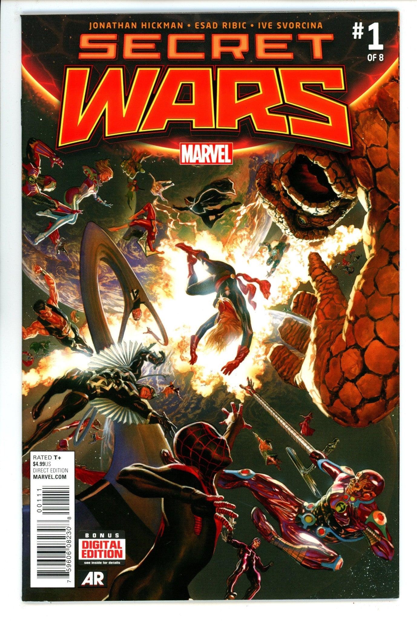 Secret Wars 1 NM (9.4) (2015) 