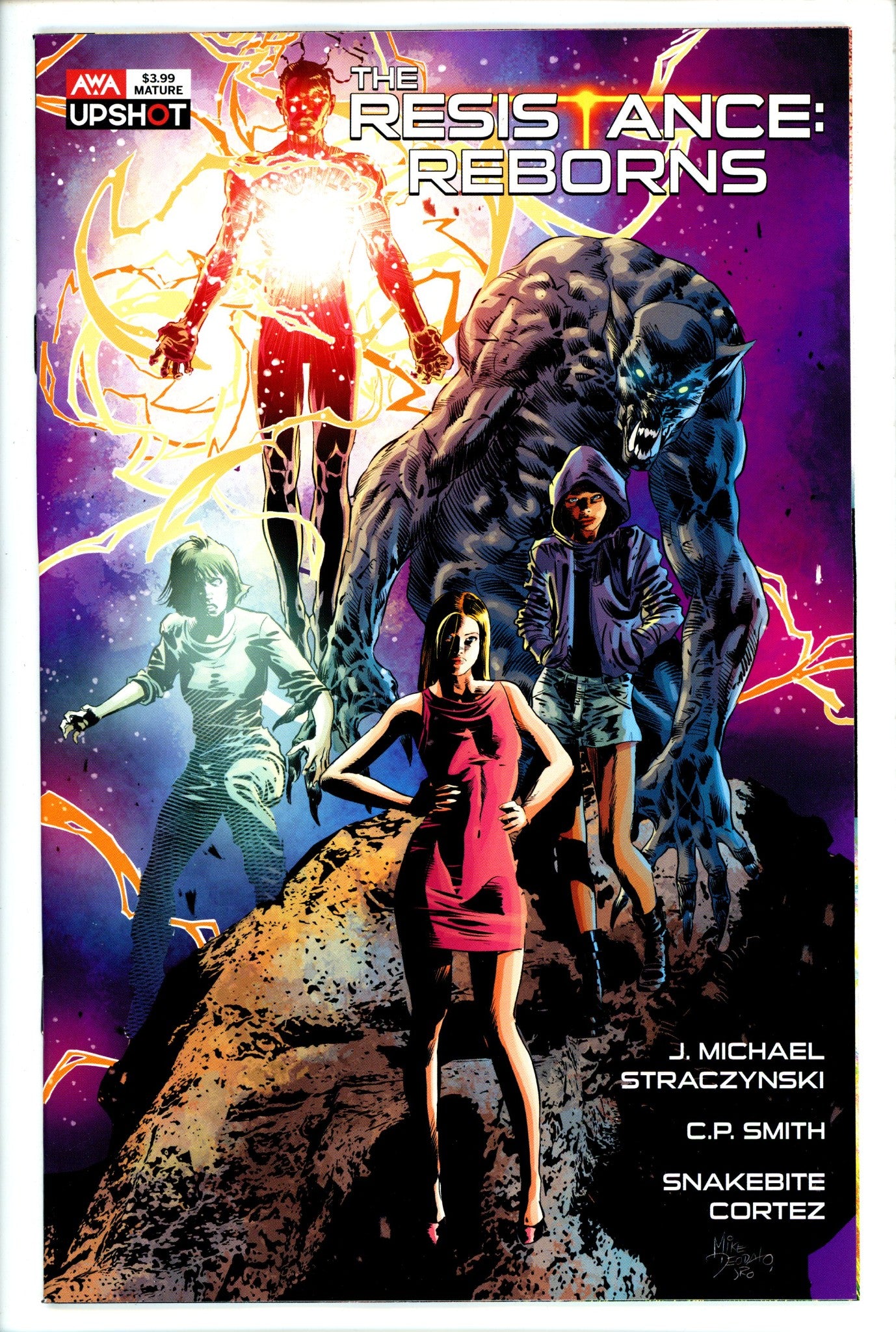 Resistance Reborns 1 Deodato Variant-AWA-CaptCan Comics Inc