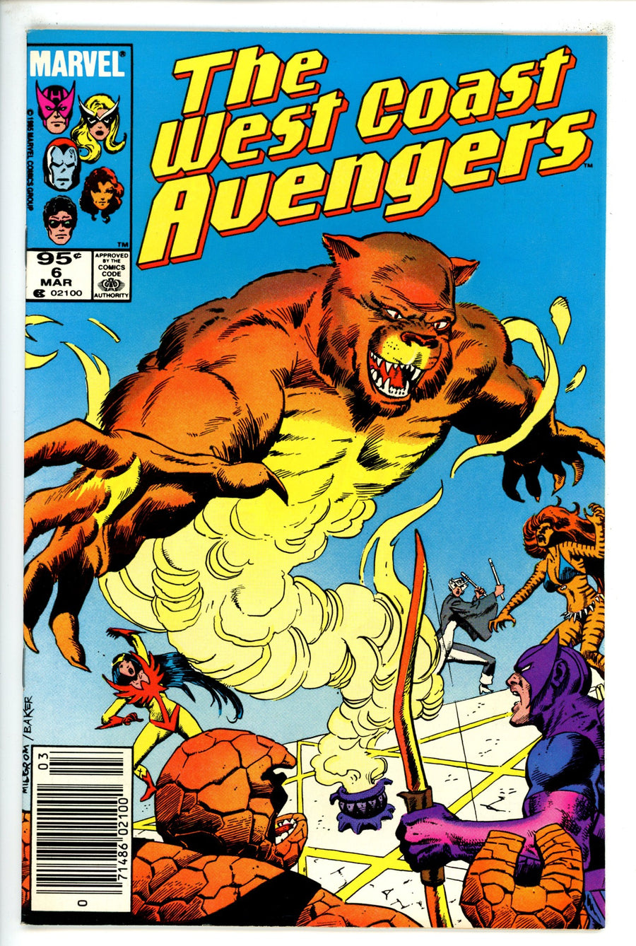 West Coast Avengers Vol 2 6 Canadian VF