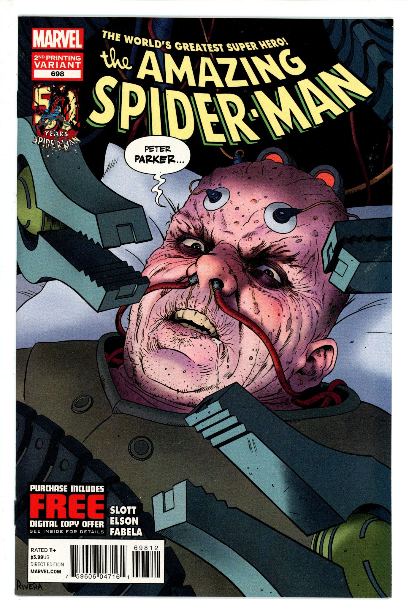 The Amazing Spider-Man Vol 2 698 2nd Print