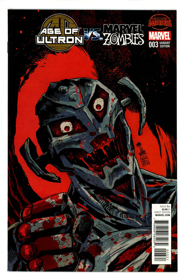 Age of Ultron vs. Marvel Zombies 3 Francavilla Variant NM-