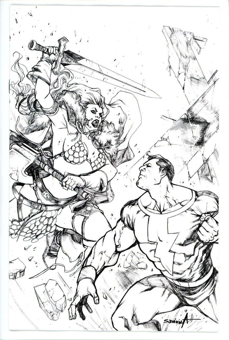 Red Sonja the Superpowers 2 Davila Variant-Dynamite-CaptCan Comics Inc