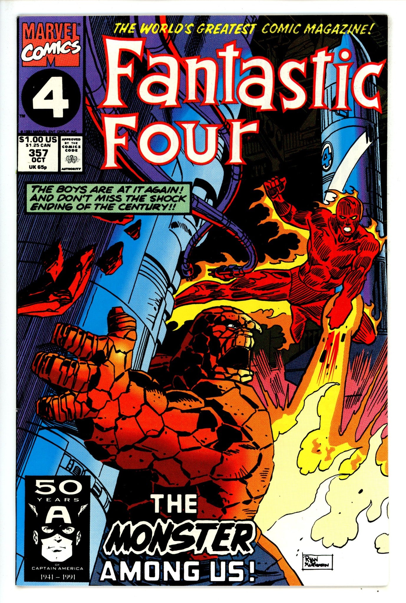 Fantastic Four Vol 1 357