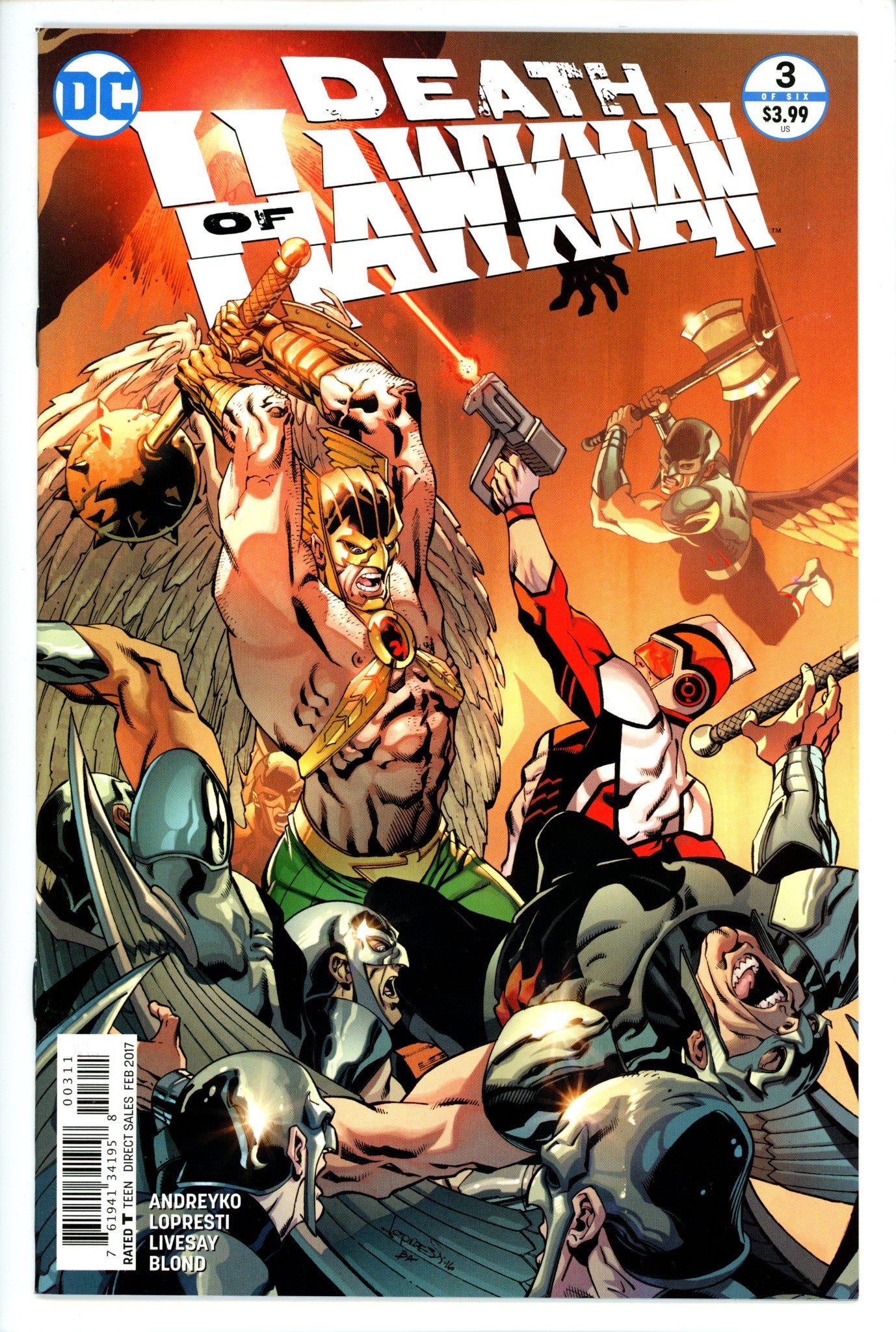 Death of Hawkman 3-DC-CaptCan Comics Inc