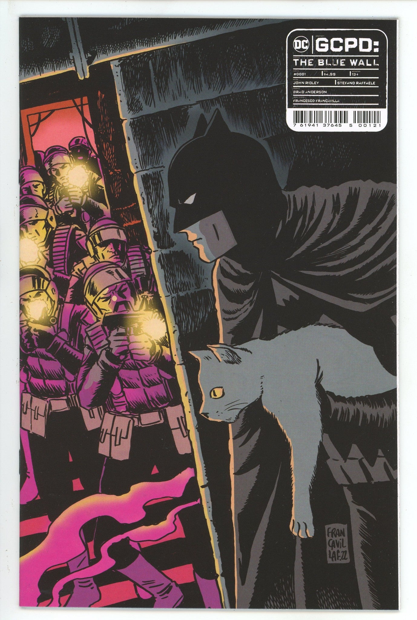 GCPD The Blue Wall 1 Francavilla Variant (2022)