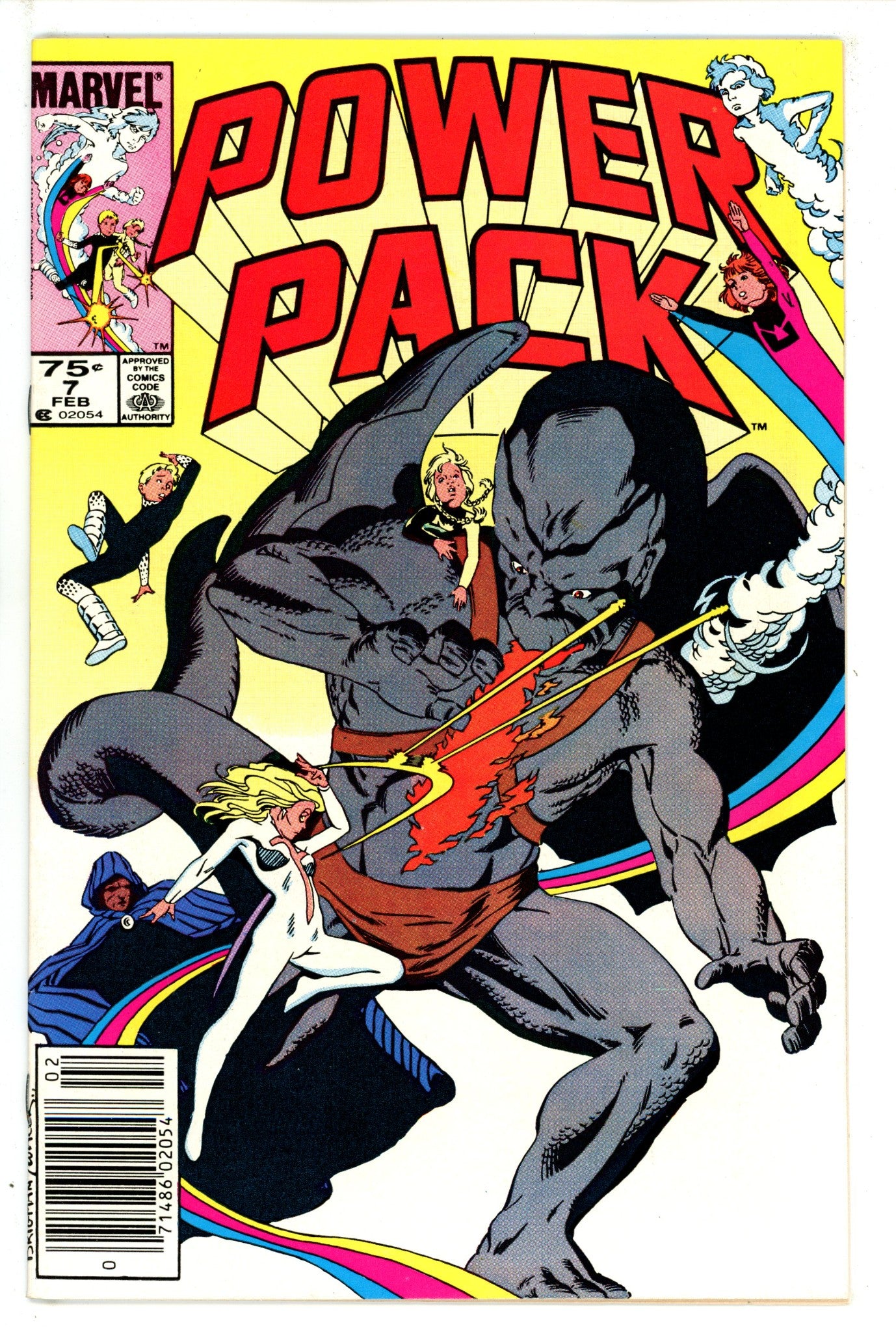Power Pack Vol 1 7 Canadian Price Variant VF+ (1985)