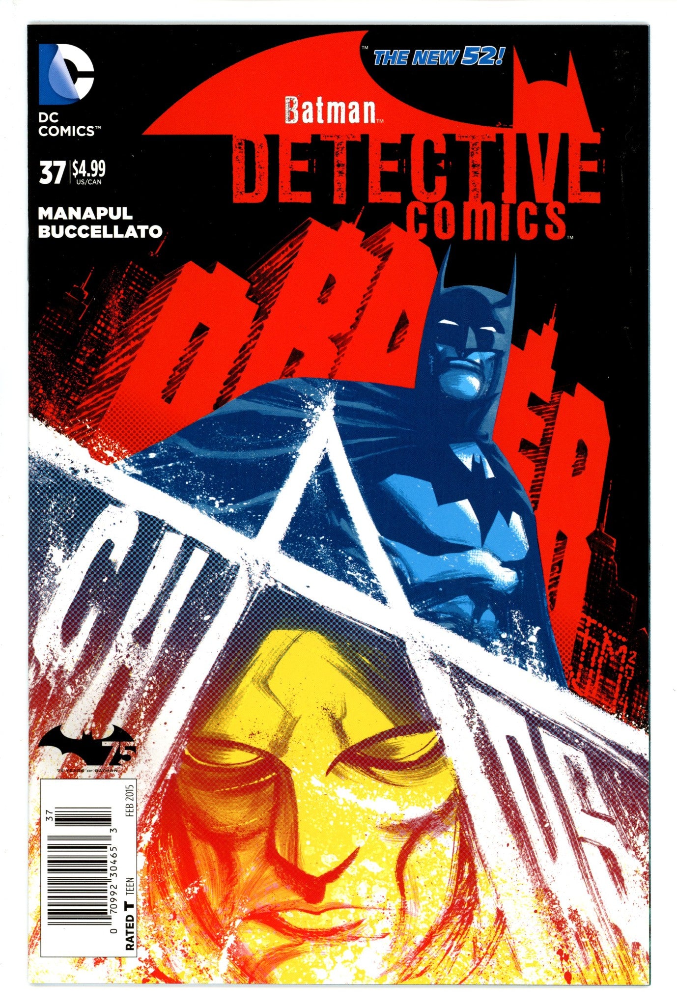 Detective Comics Vol 2 37 Newsstand NM