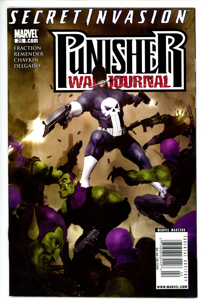 Punisher War Journal Vol 2 25 Newsstand VF
