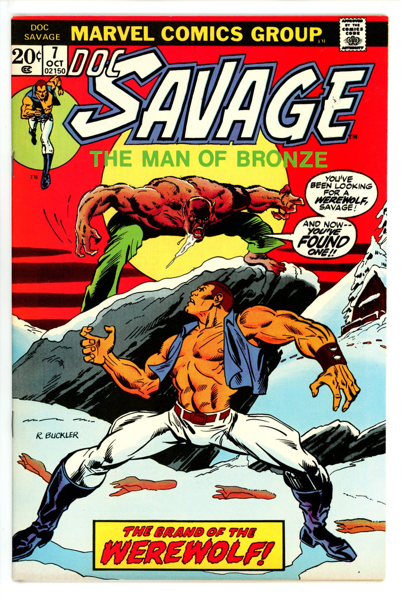 Doc Savage 7 NM- (1973)