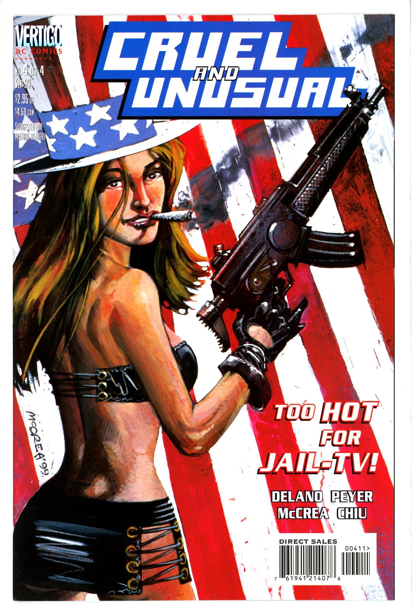 Cruel and Unusual 4-DC-CaptCan Comics Inc