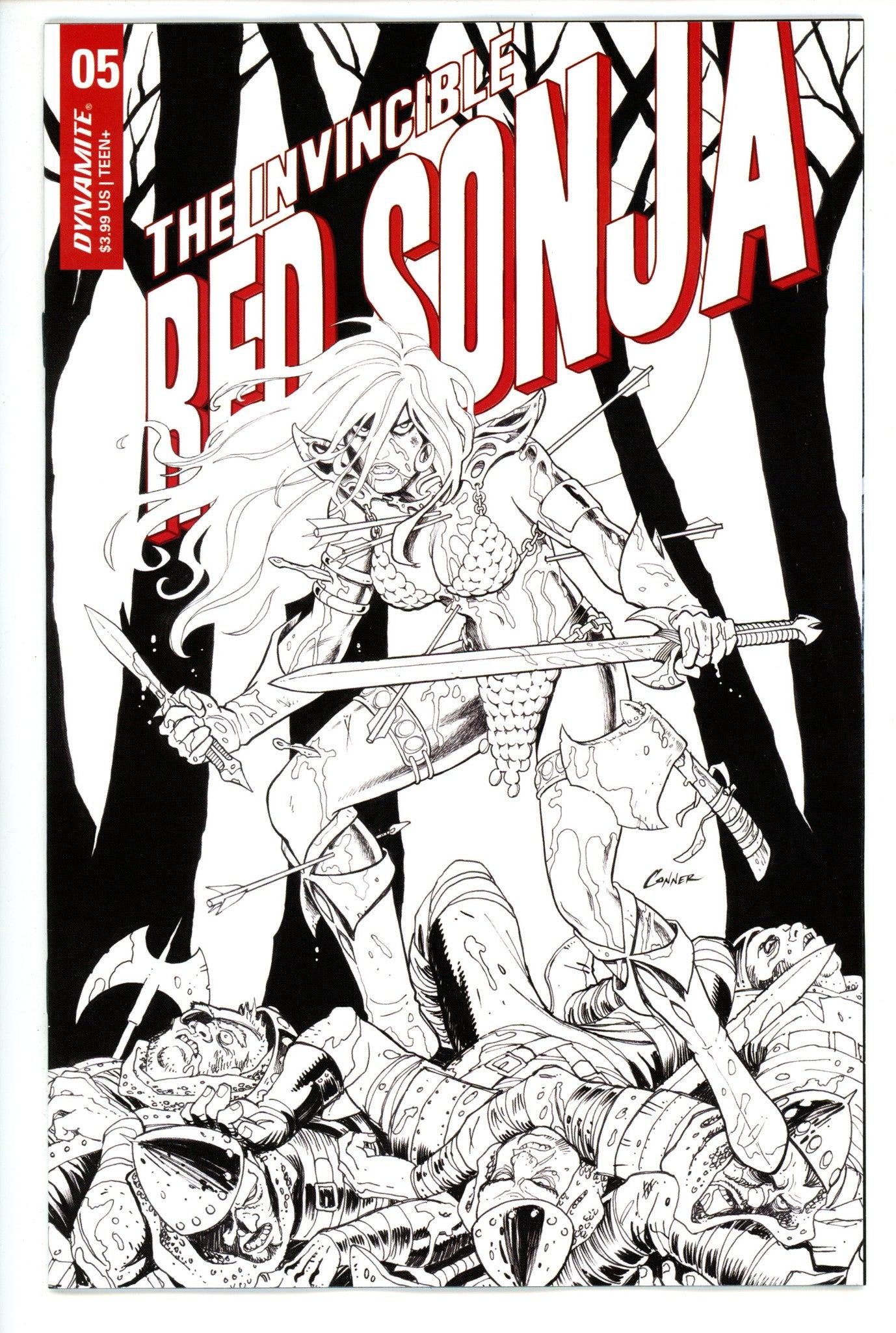 Invincible Red Sonja 5 Conner Variant (2021)