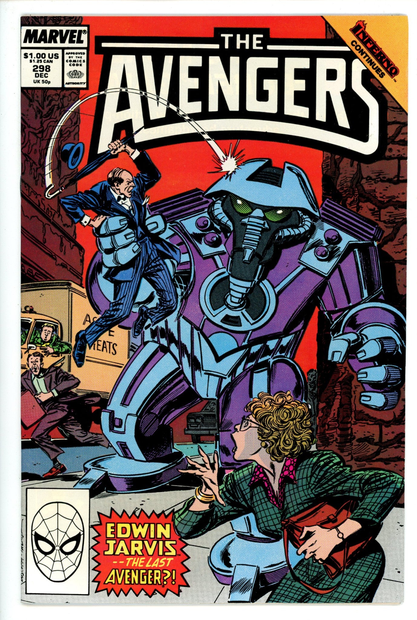 The Avengers Vol 1 298