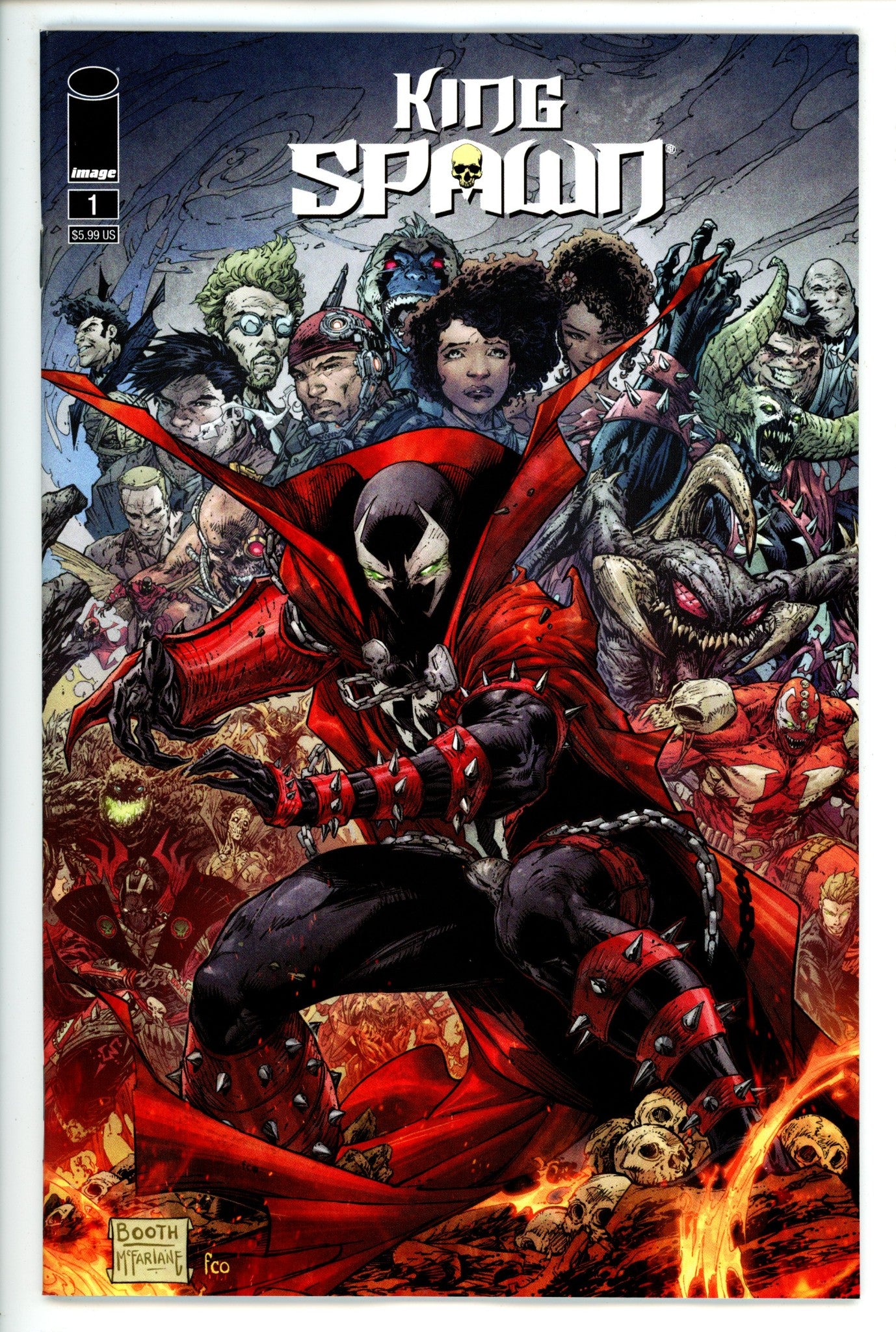 King Spawn 1 Booth Variant