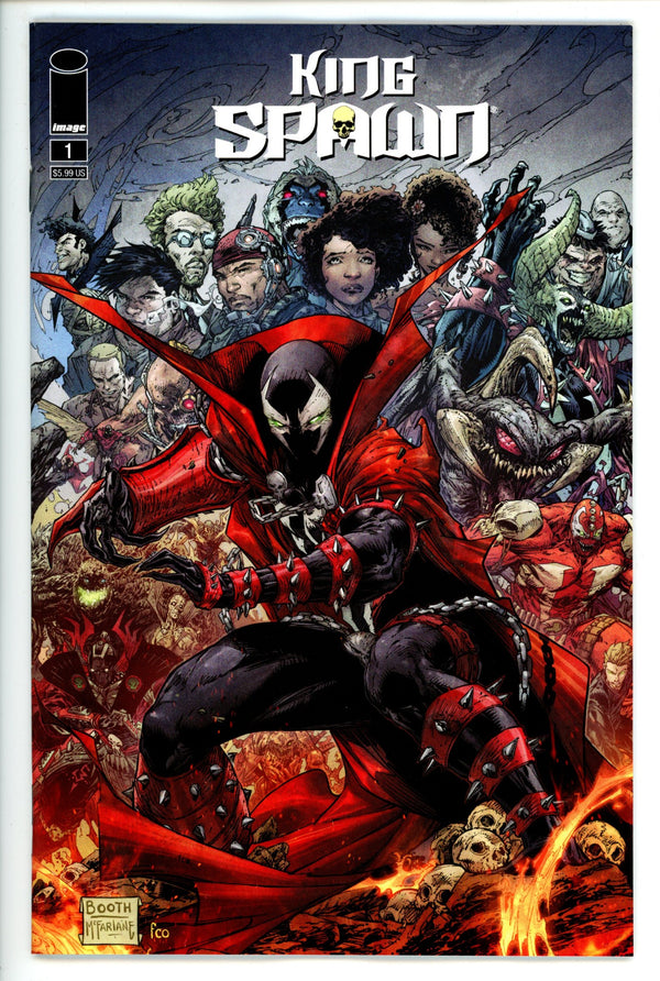 King Spawn 1 Booth Variant