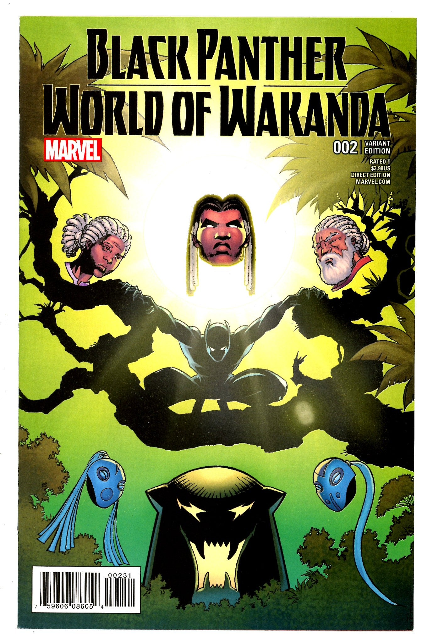 Black Panther: World of Wakanda 2 Sauvage Variant VF/NM