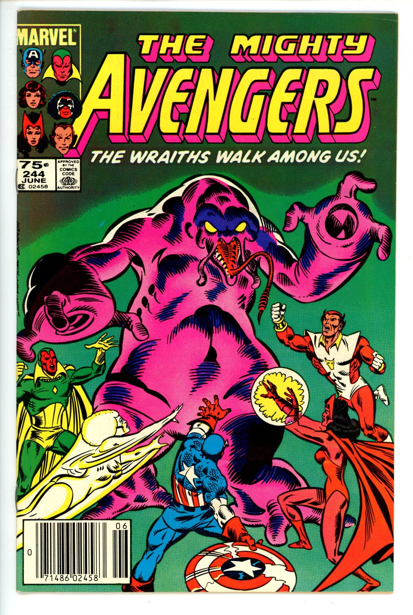 The Avengers 244 Canadian VF-