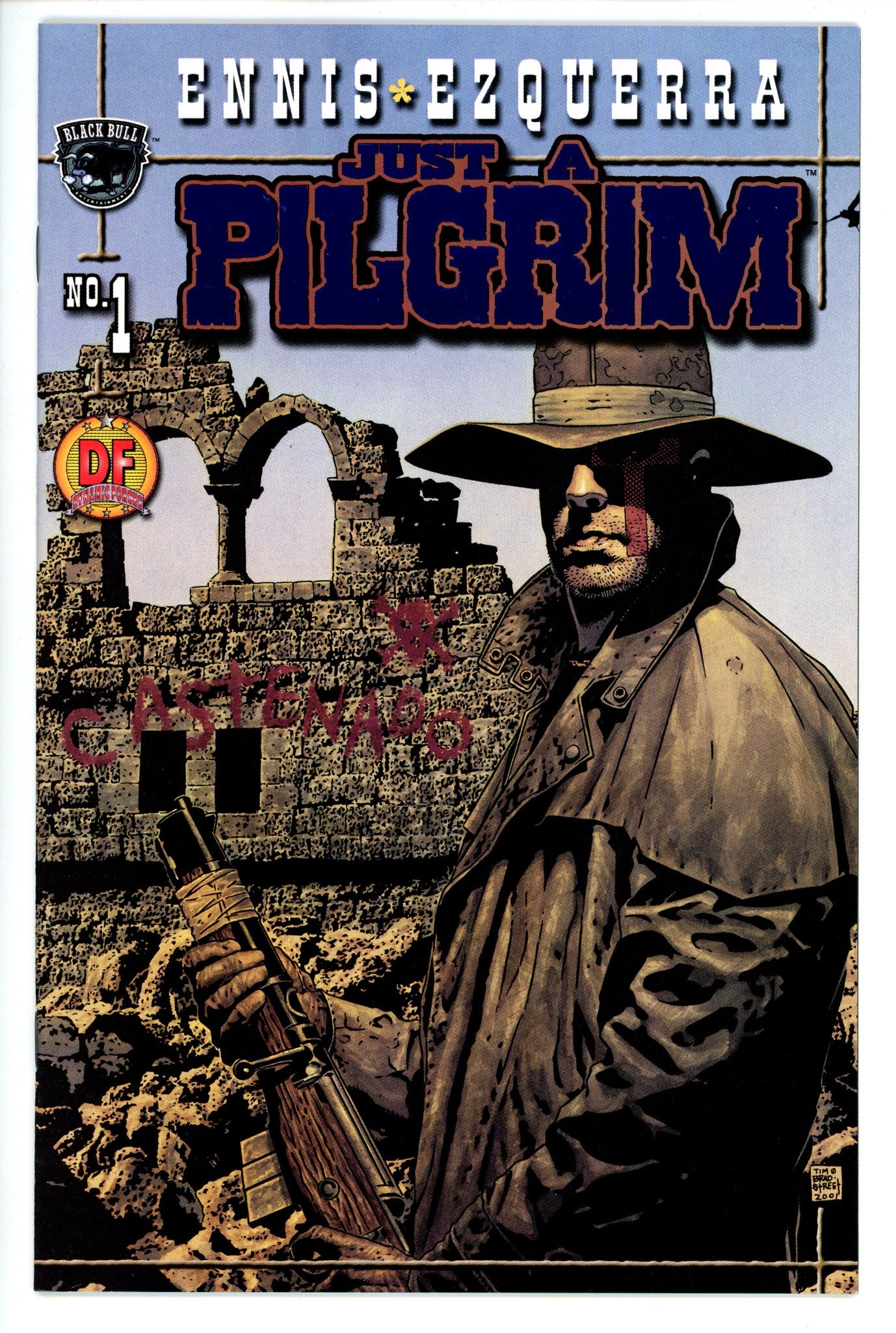 Just A Pilgrim 1 Dynamic Forces Blue Foil Variant NM