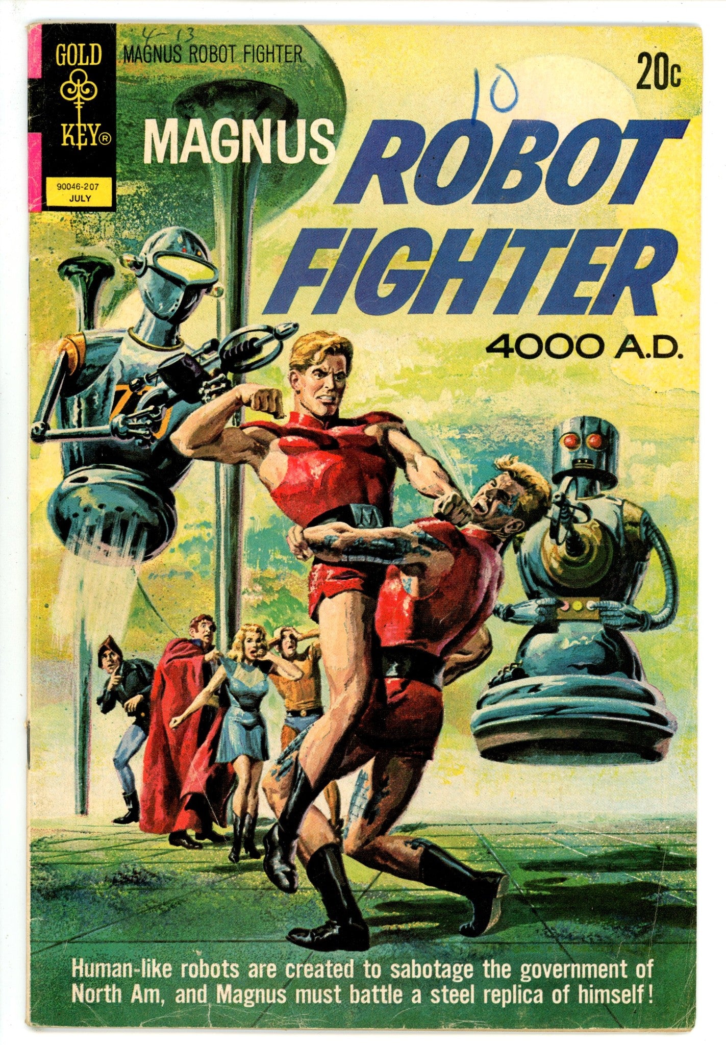 Magnus, Robot Fighter 32 20C Price Variant VG+ (1972)
